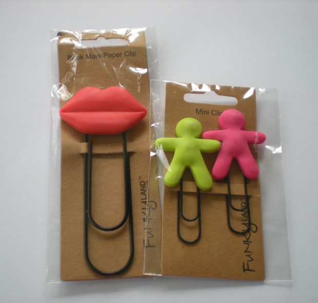 Book mark and clips